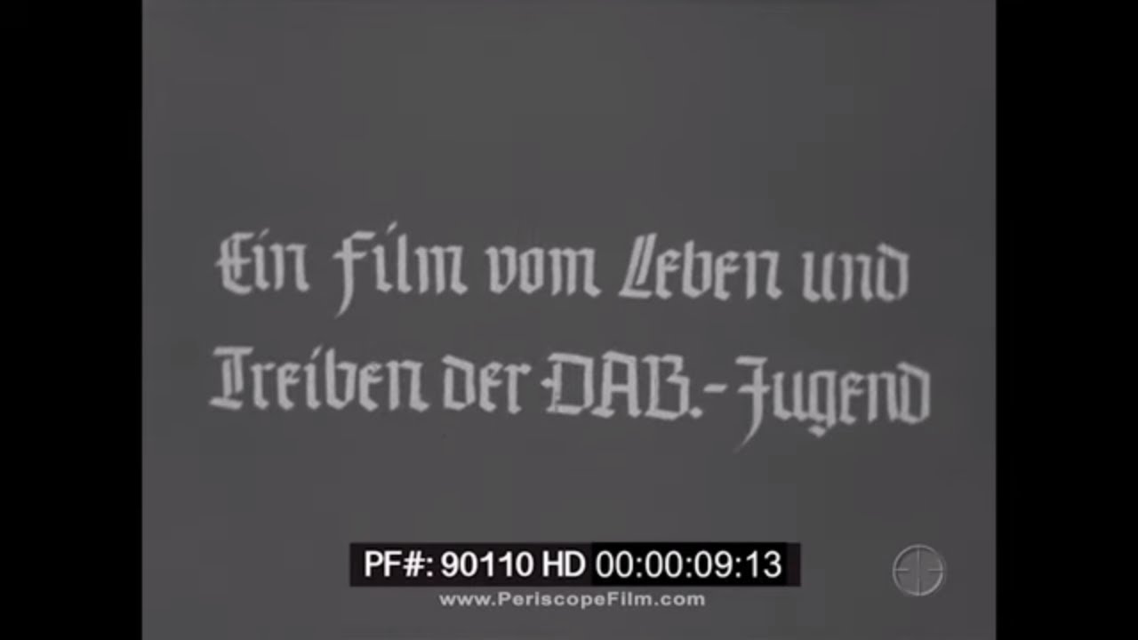 1930s AMERICAN NAZI / FASCIST BUND CAMP HOME MOVIE BERGWALD NEW JERSEY  90110