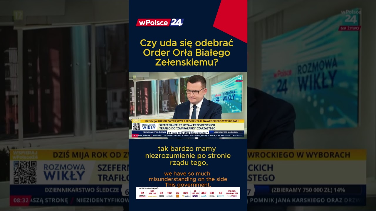 Czy uda się odebrać Order Orła Białego Zełenskiemu?