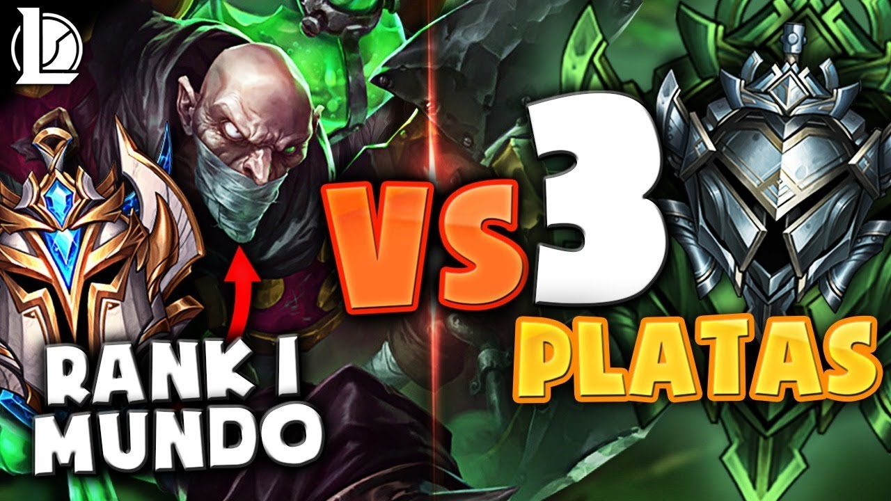 😱 ¡RANK 1 SINGED DEL MUNDO VS 3 PLATAS! *ESTRATEGIA DOBLE PROXY* RETO 1000% IMPOSIBLE