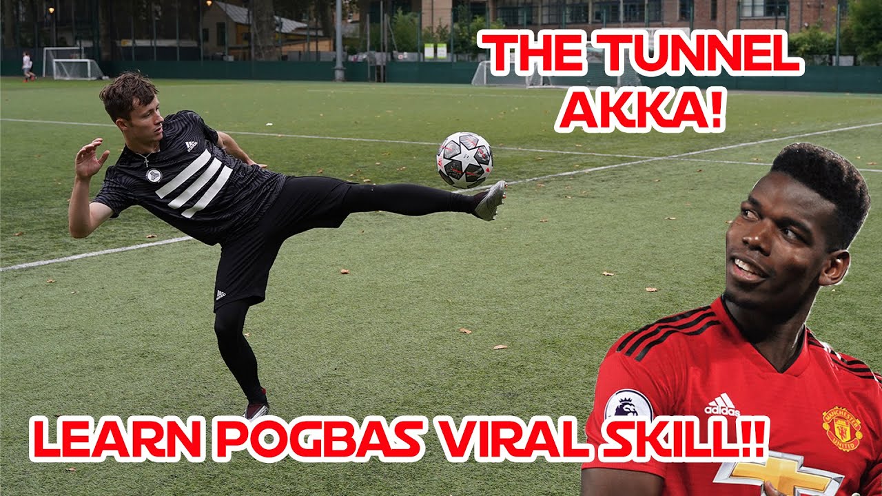 Learn Pogba's Crazy Viral Skill!! Tunnel Akka Tutorial!