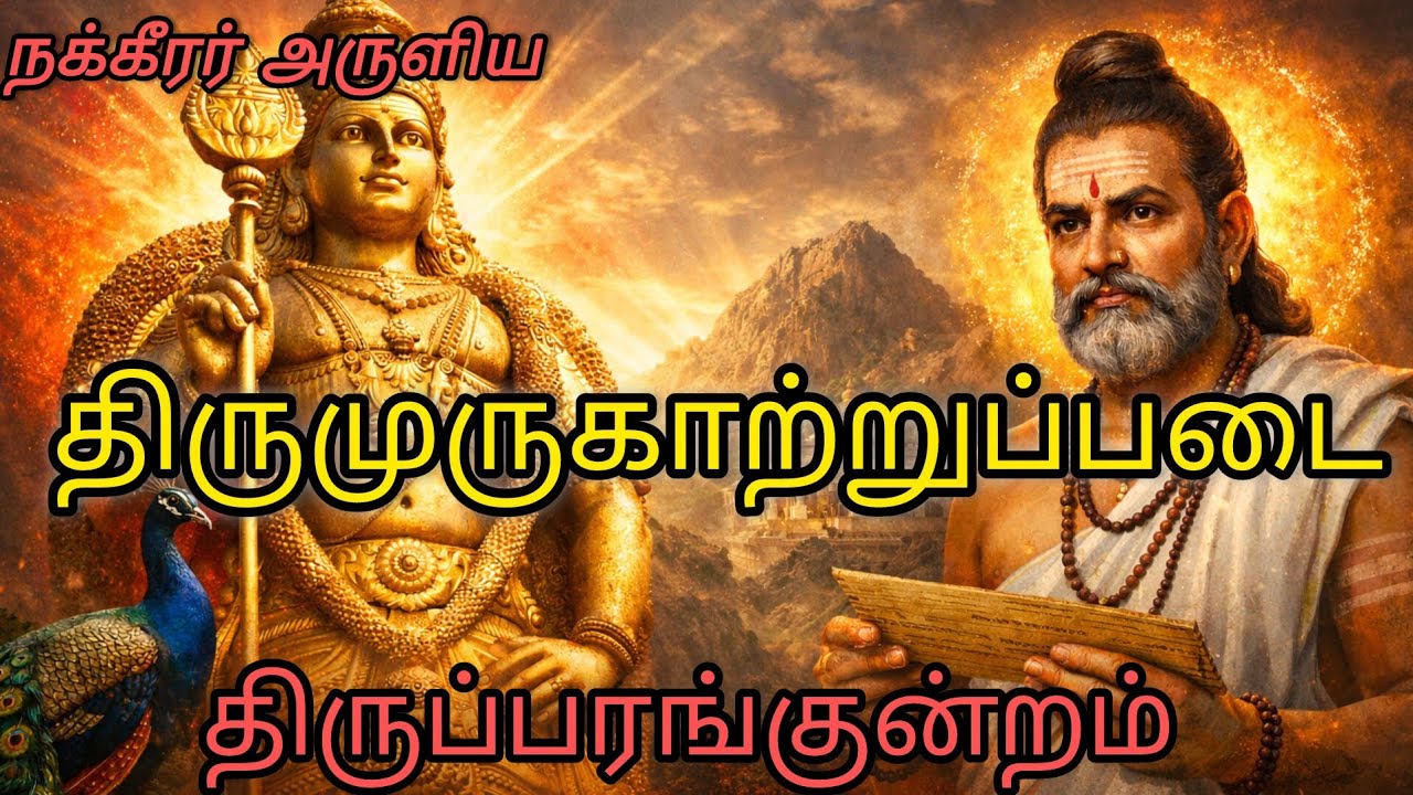 நக்கீரர் அருளிய திருமுருகாற்றுப்படை | திருப்பரங்குன்றம் | Thirumurugatrupadai @AnnamalaiyarMusical 