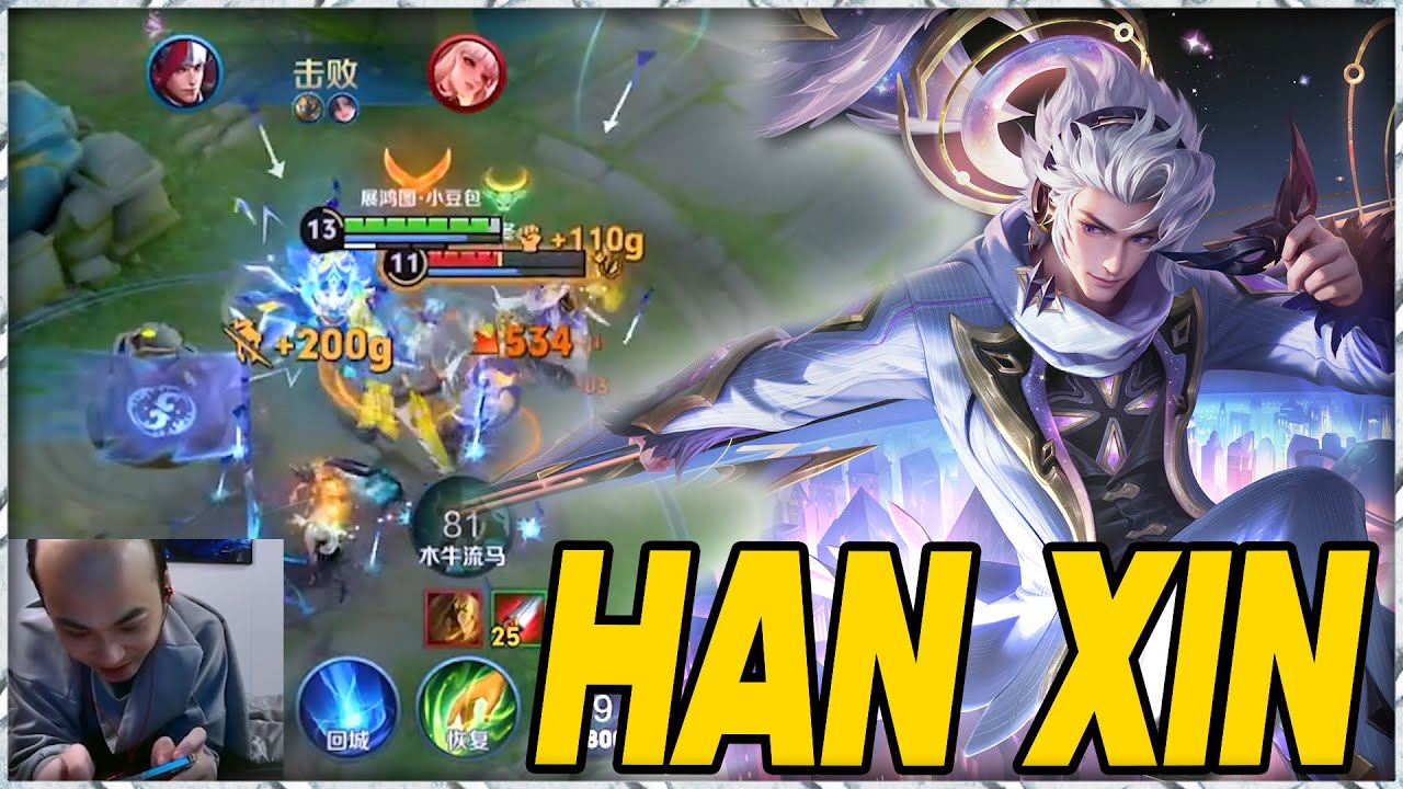 HAN XIN 21 KILLS!! INSANE ASSASSIN RAMPAGE & PRO BUILD ⚡ AUGUST 2025 | Honor of Kings