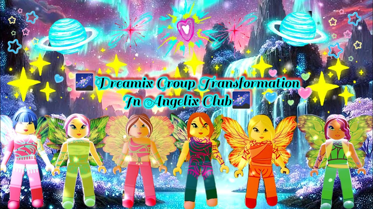 🌌Dreamix Group Transformation In Angelix Club🌌