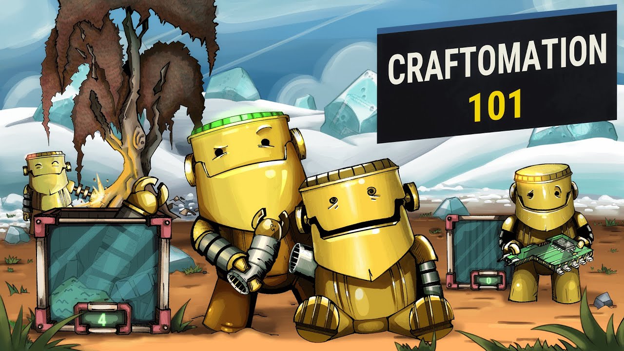 Let's Play - Craftomation 101 - Early Access Release Version - Full Gameplay - Full Playthrough