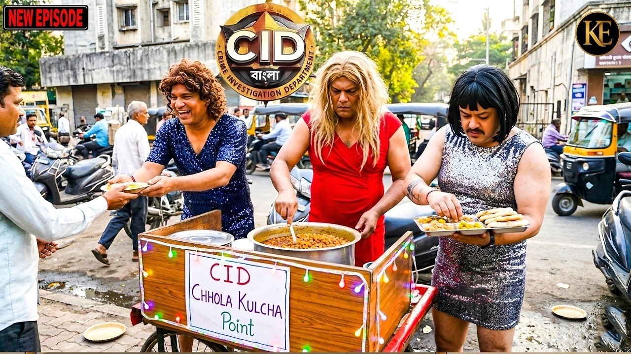 কাতিলের উপর নজর রাখার জন্য CID টিম ছোলের কুলচের দোকান করেছে। | CID Bangla||নতুন পর্ব ২০২৬