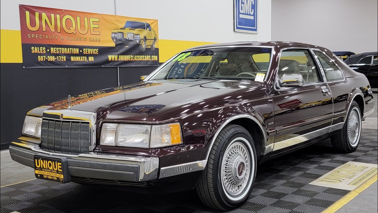 1988 Lincoln Mk VII Bill Blass Edition | For Sale $14,900