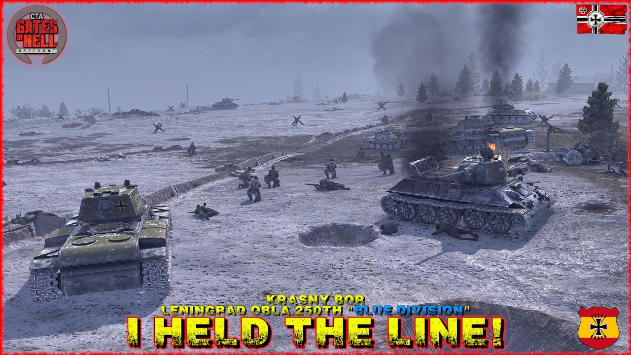 The KRASNY BOR Meat-Grinder!❄️(I Stole Their Tanks!) | Leningrad Obla 250th | Gates Of Hell | No-Com