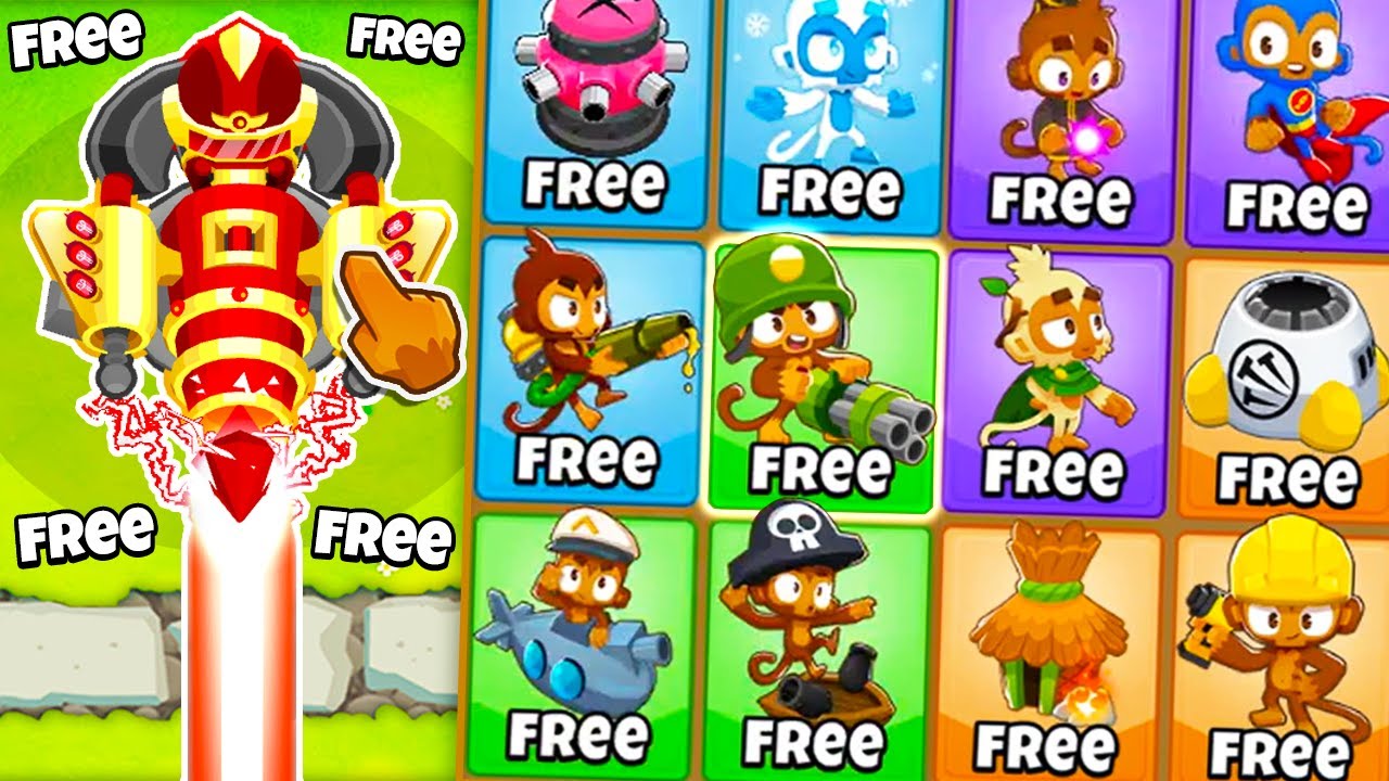 What happens if you make EVERYTHING FREE in BTD 6?