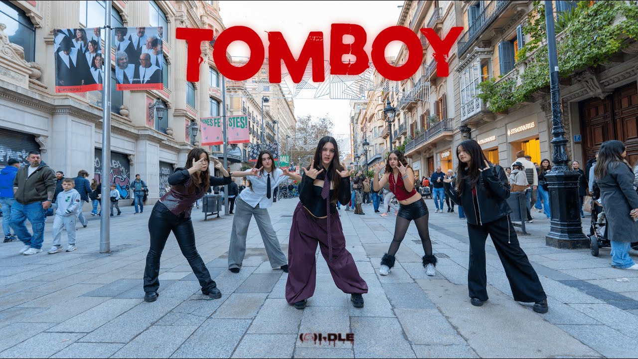 [KPOP IN PUBLIC] (G)-IDLE TOMBOY | COVER BY SODA CREW from Barcelona