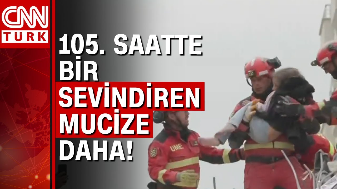 İspanyol ve Türk arama ekipleri işbirliğinde anne ve 2 çocuğu enkazdan sağ salim çıkarıldı!