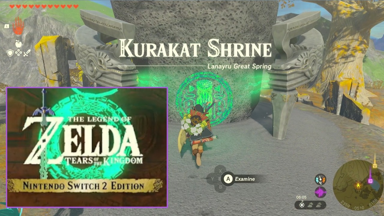 KURAKAT SHRINE - THE LEGEND OF ZELDA - TEARS OF THE KINGDOM