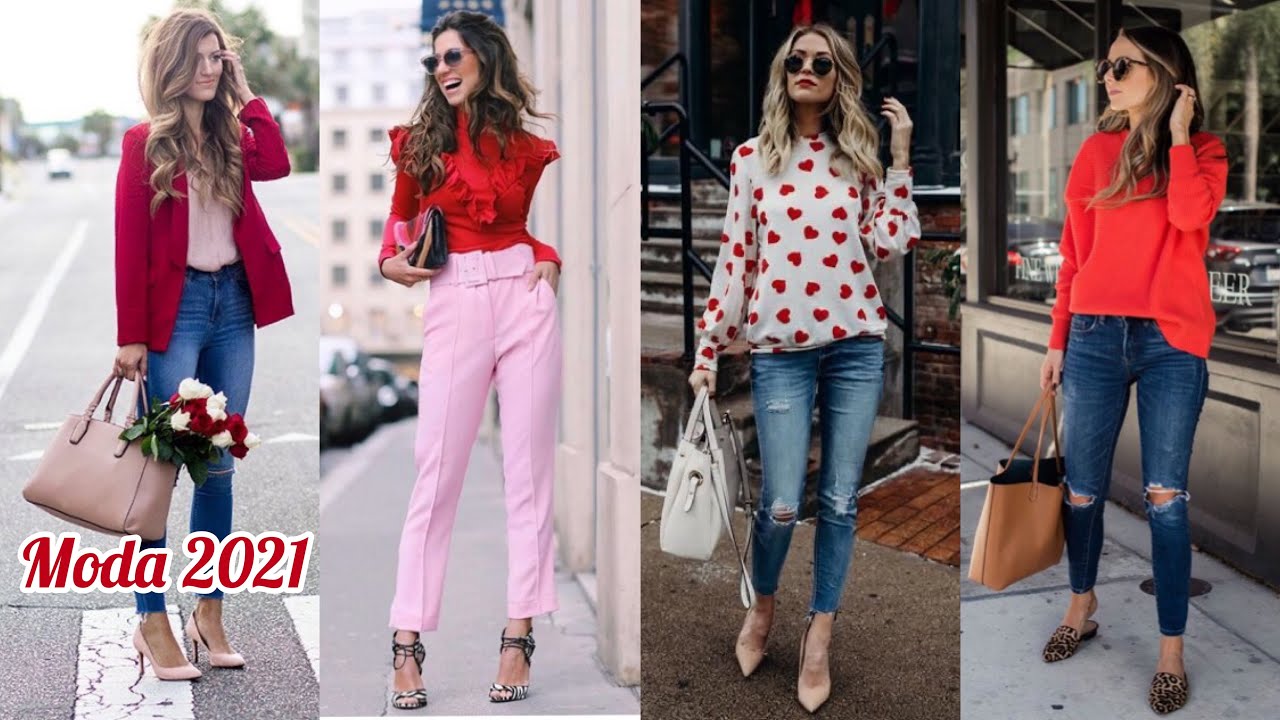 MODA 2021| LOOKS PARA SAN VALENT&Iacute;N &hearts;️&hearts;️CASUALES Y ELEGANTES. EN TENDENCIA 2021