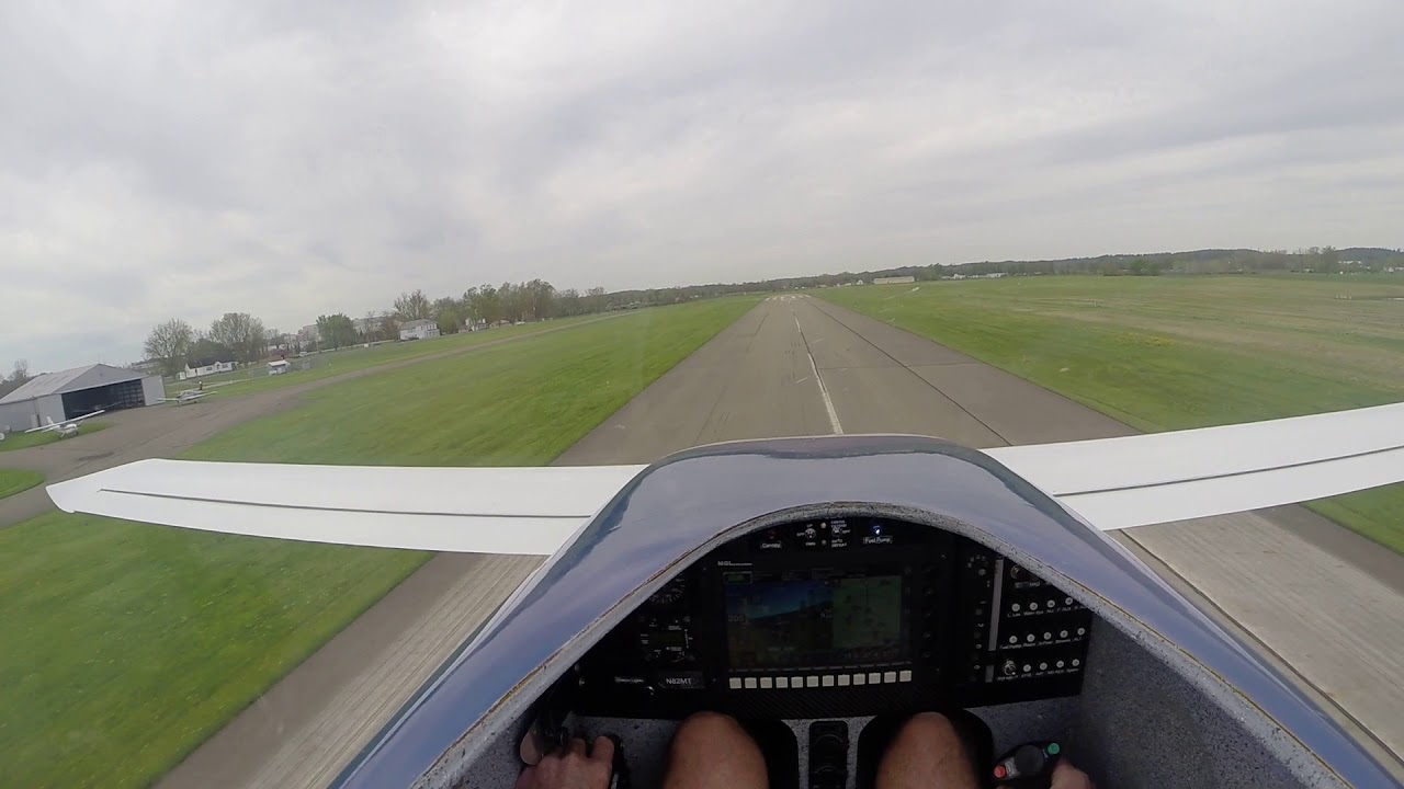 Long ez N82MT missed approach & landing