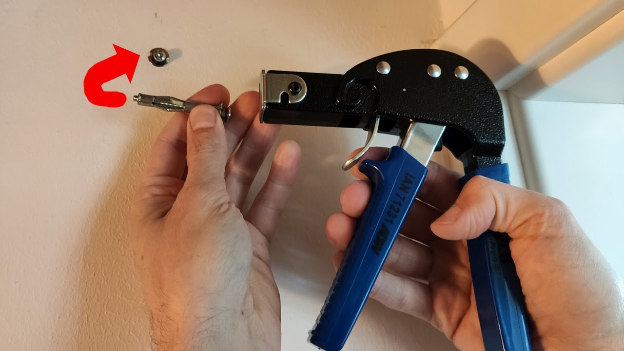 Metall Hohlraumdübel anbringen/montieren (Anleitung)