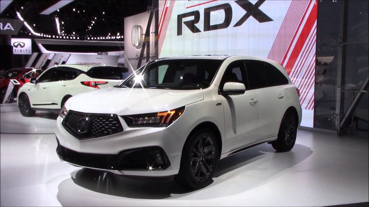 2019 ACURA MDX A-SPEC | New York international Auto Show 2018