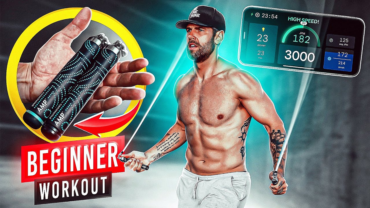 Тренировка для начинающих: 3000 прыжков на скакалке | Crossrope AMP