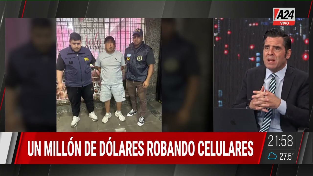 🚨HICIERON UN MILLÓN DE DÓLARES ROBANDO CELULARES