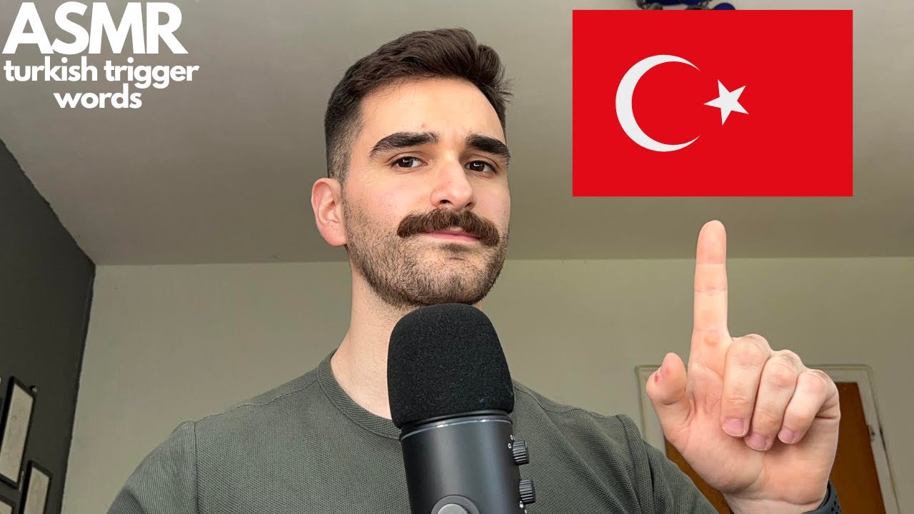ASMR | Trying Turkish Trigger Words 🇹🇷 [Tapping & Hand Movements]