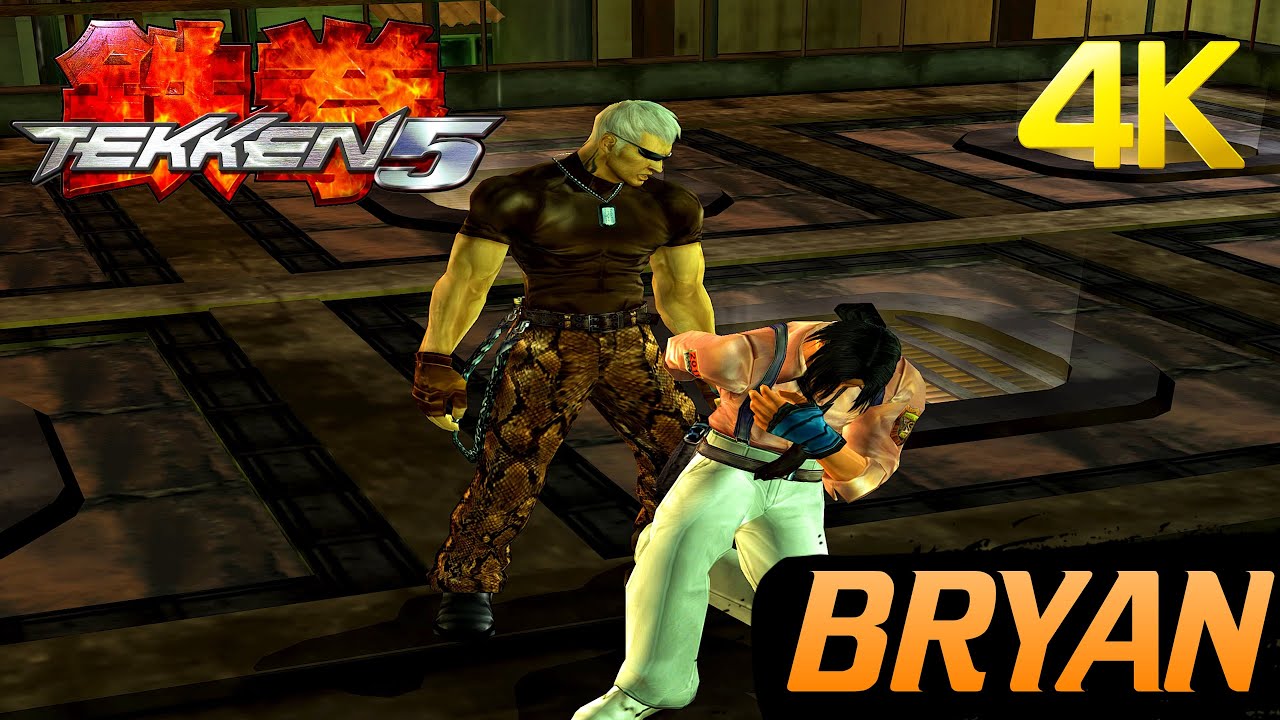 Tekken 5 Story Mode - Bryan Fury 4K (PCSX2 1.6.0)