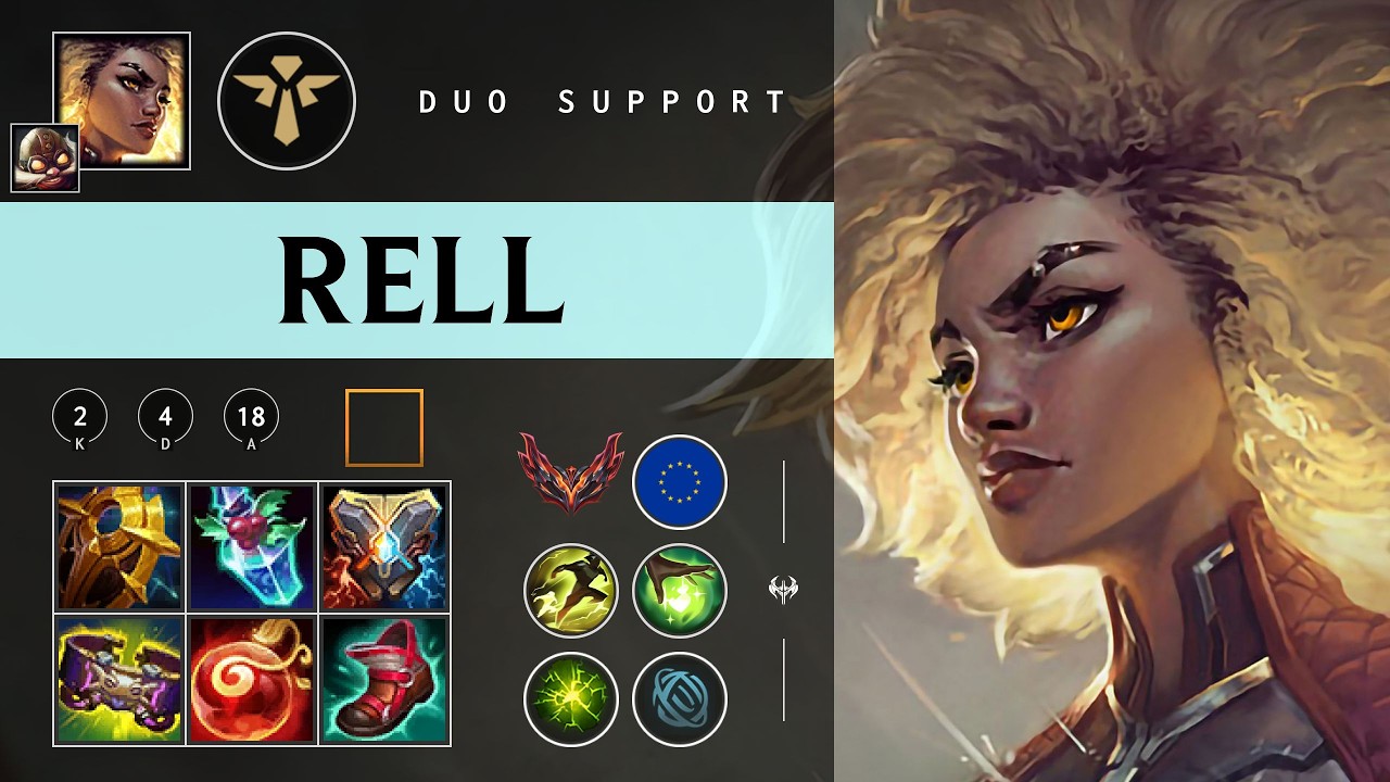 Rell Support vs Nautilus - EUW Grandmaster Patch 26.02