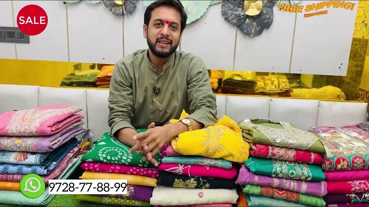 आज उड़ेंगे होश ♥️ ग़ज़ब सेल | SALE | ganga suit | jaipuri suit | lakhnavi suit | | wholesale ladies