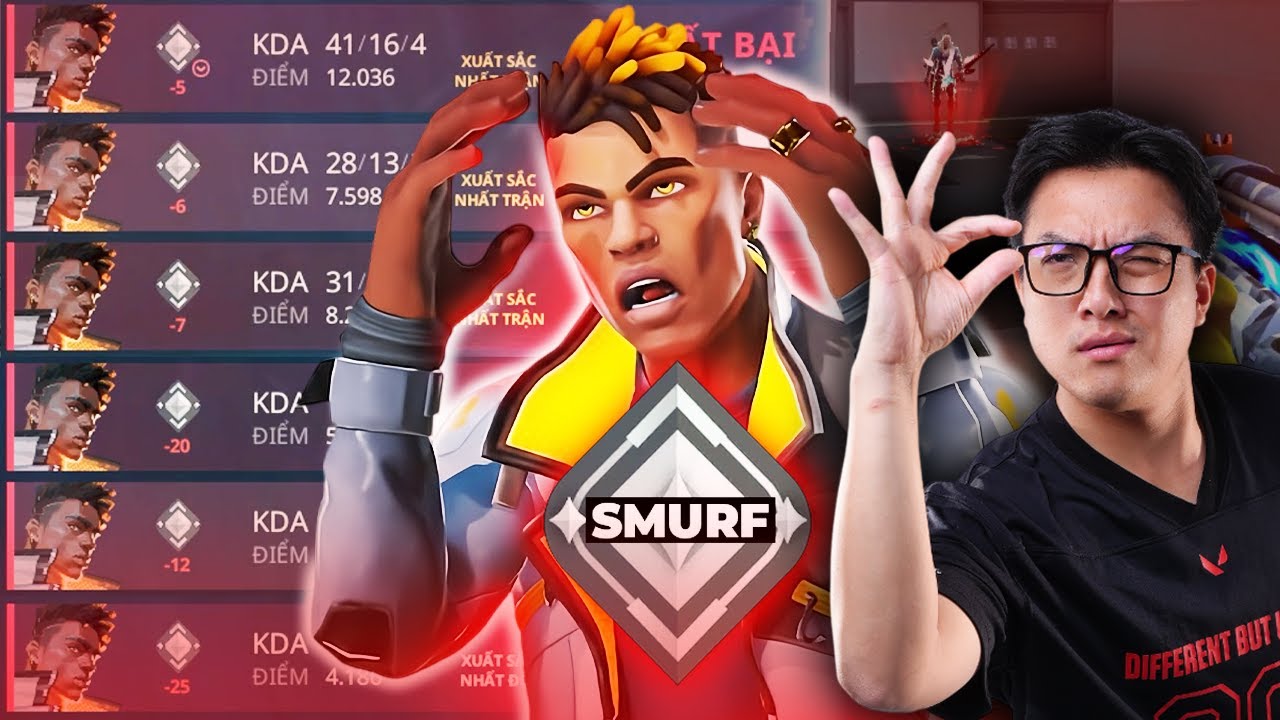 (Kí Sự Fukin'Noob #25) Smurf Rank Bạc Nhọ Nhất Valorant