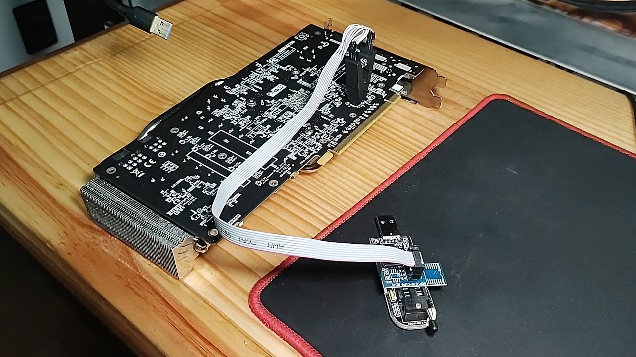 RX590 GME - AliExpress - #04 - 3ª Solução - Regravar BIOS (Hardware)