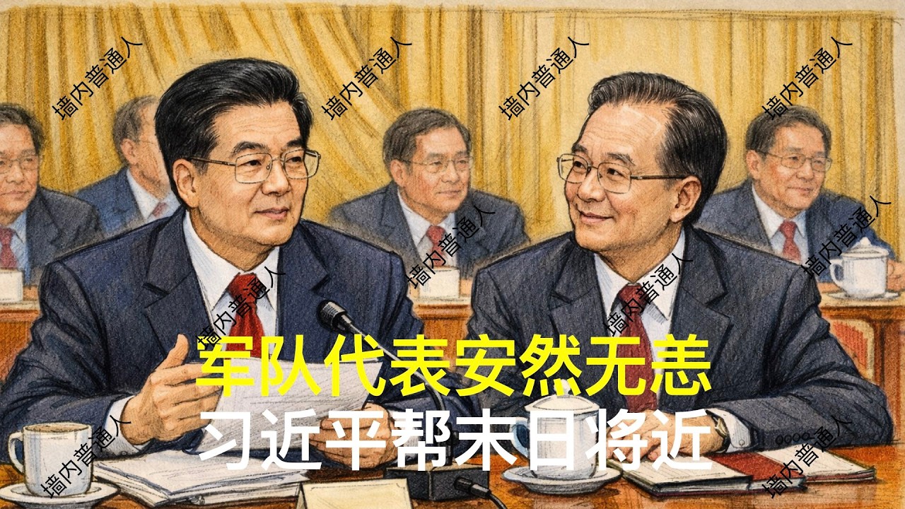 军队代表安然无恙，习近平帮末日将近｜胡锦涛｜温家宝｜刘源｜邓朴方｜汪洋｜胡春华｜党中央决策议事协调机构
