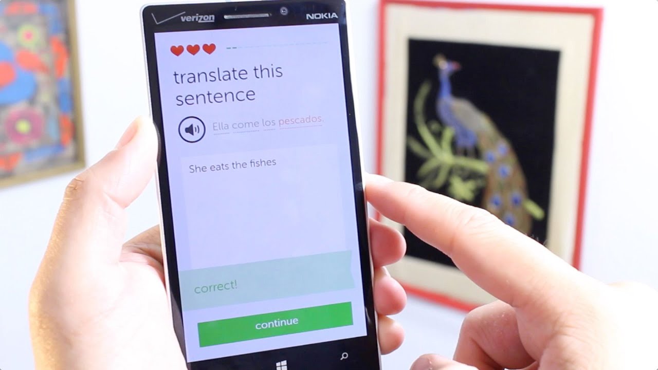 Duolingo for Windows Phone