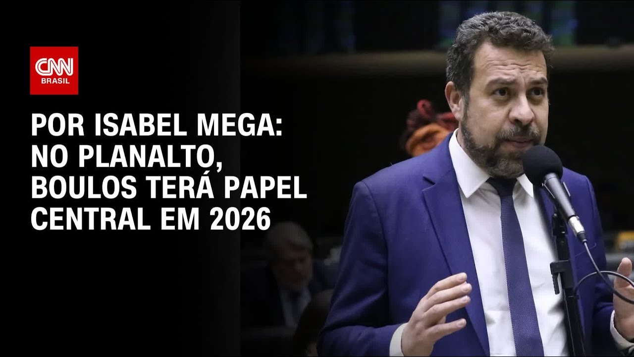 Análise: No Planalto, Boulos terá papel central em 2026 | CNN NOVO DIA