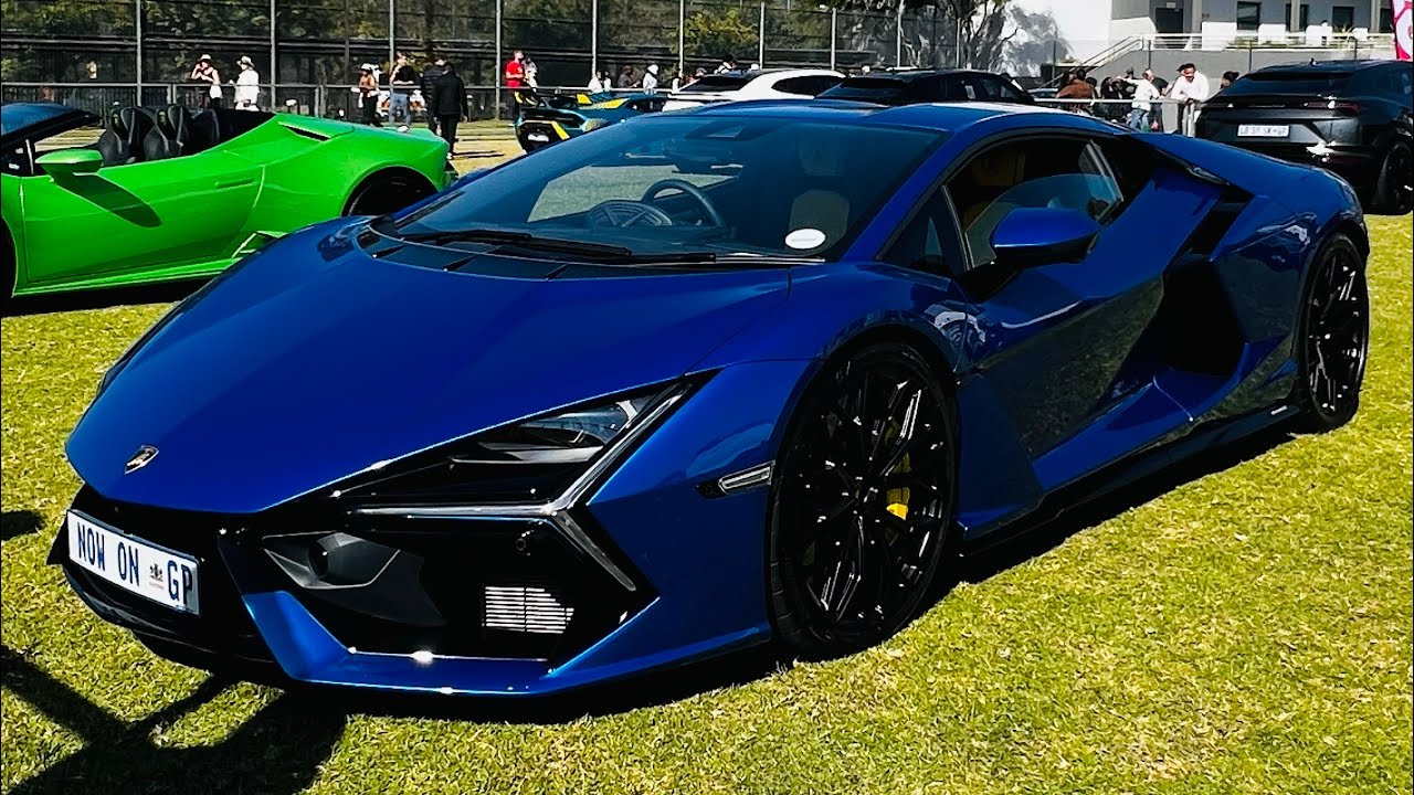 Supercars Leaving Car Show - 2x Revuelto, 812 GTS, Huracan STO, F12, Novitec F8, Diablo SV, 599 GTB