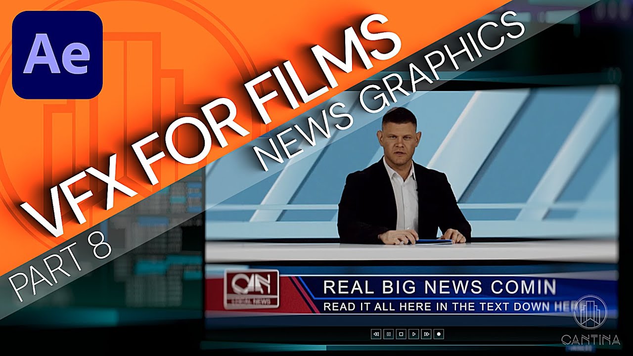 VFX For Films After Effects Tutorial | Part 8 | NEWS GRAPHICS