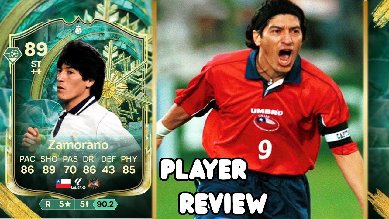 ES BUENO? IVAN ZAMORANO HEROE COMODINES DE INVIERNO 89 REVIEW | EA FC 26 IVAN ZAMORANO 89 REVIEW