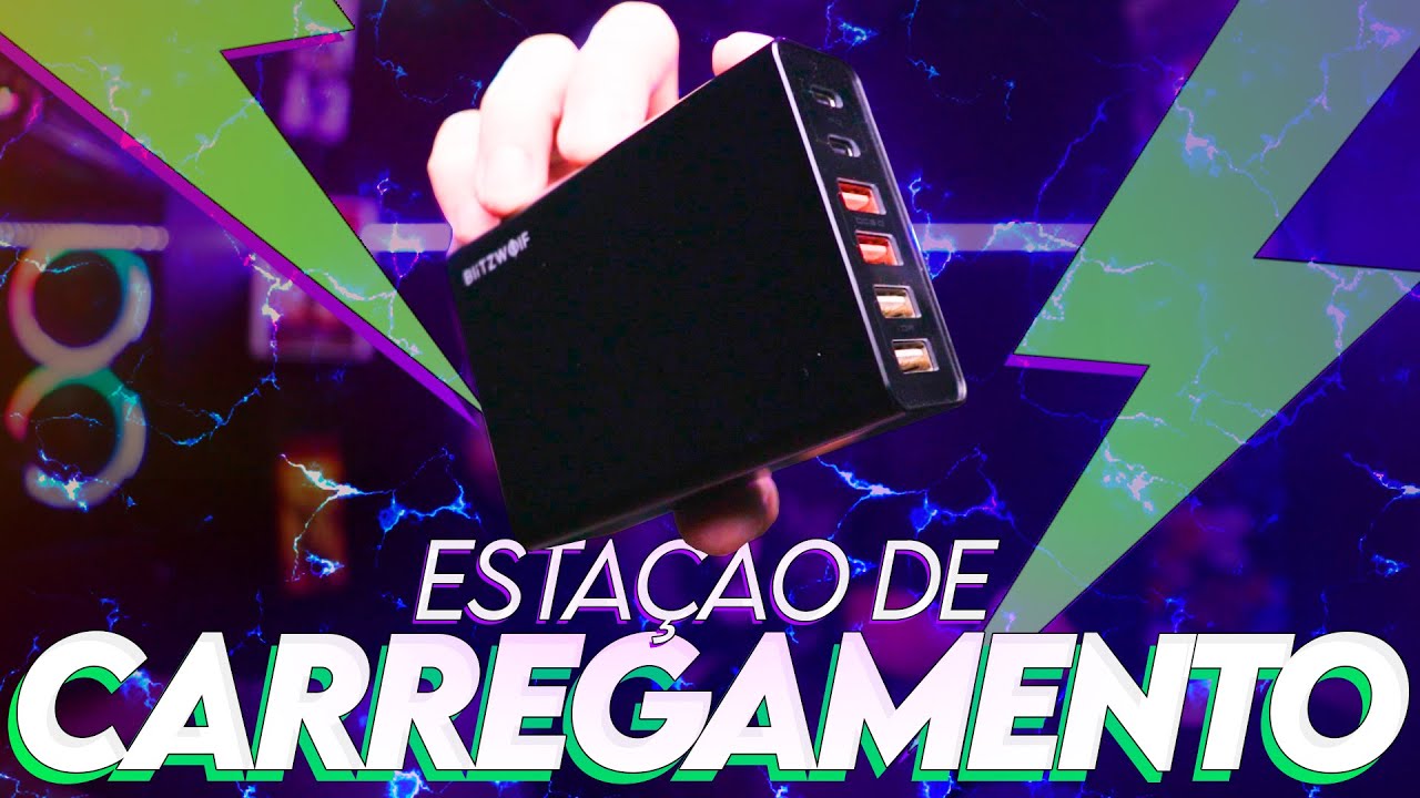 Criando uma ESTAÇÃO DE CARREGAMENTO para os meus periféricos sem fios! Carregador múltiplo BW-S16