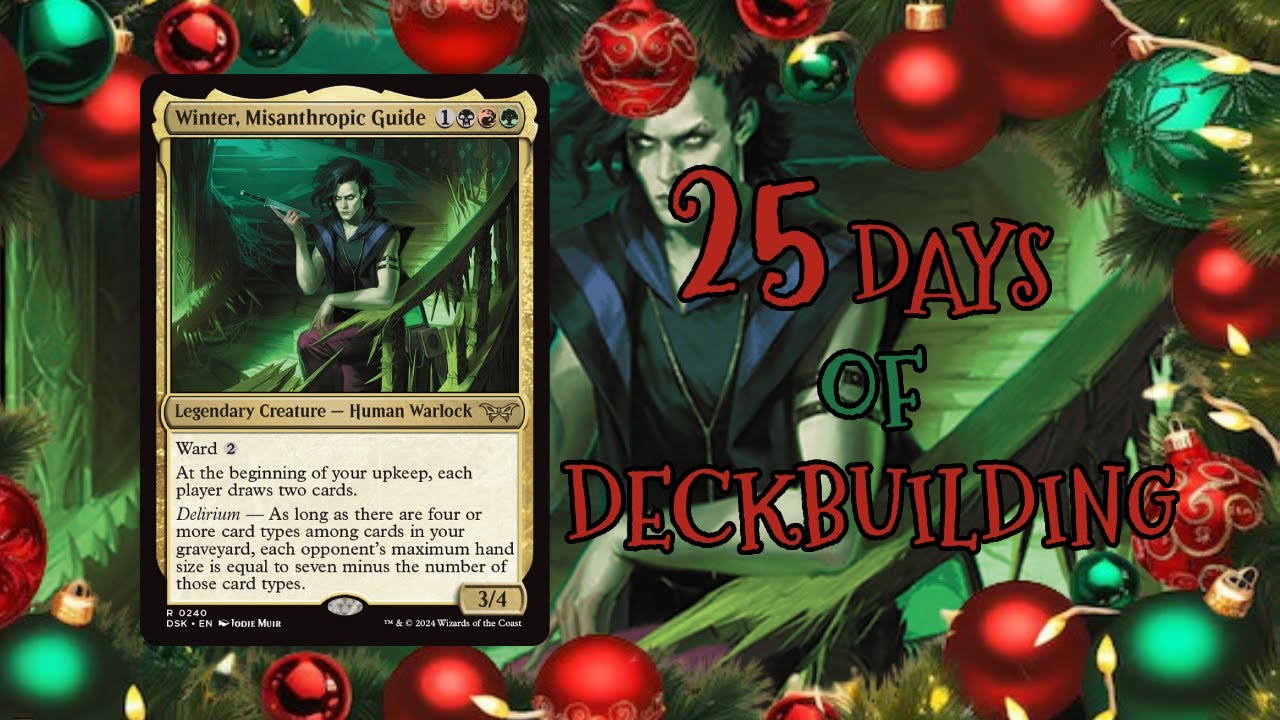 Winter, Misanthropic Guide | Deck Tech | 25 Days Of Deck Building