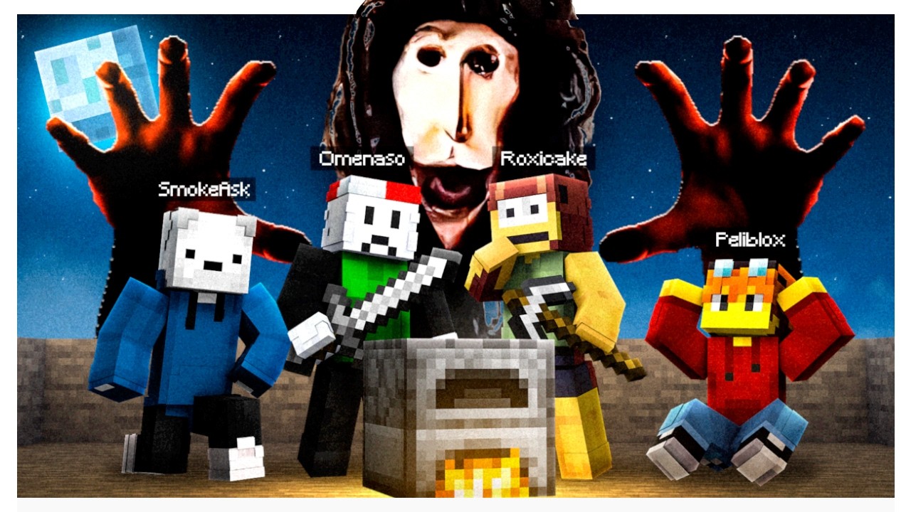 Invite A El Locust Para Asustar A Mis Amigos En Minecraft Con Mods De Terror