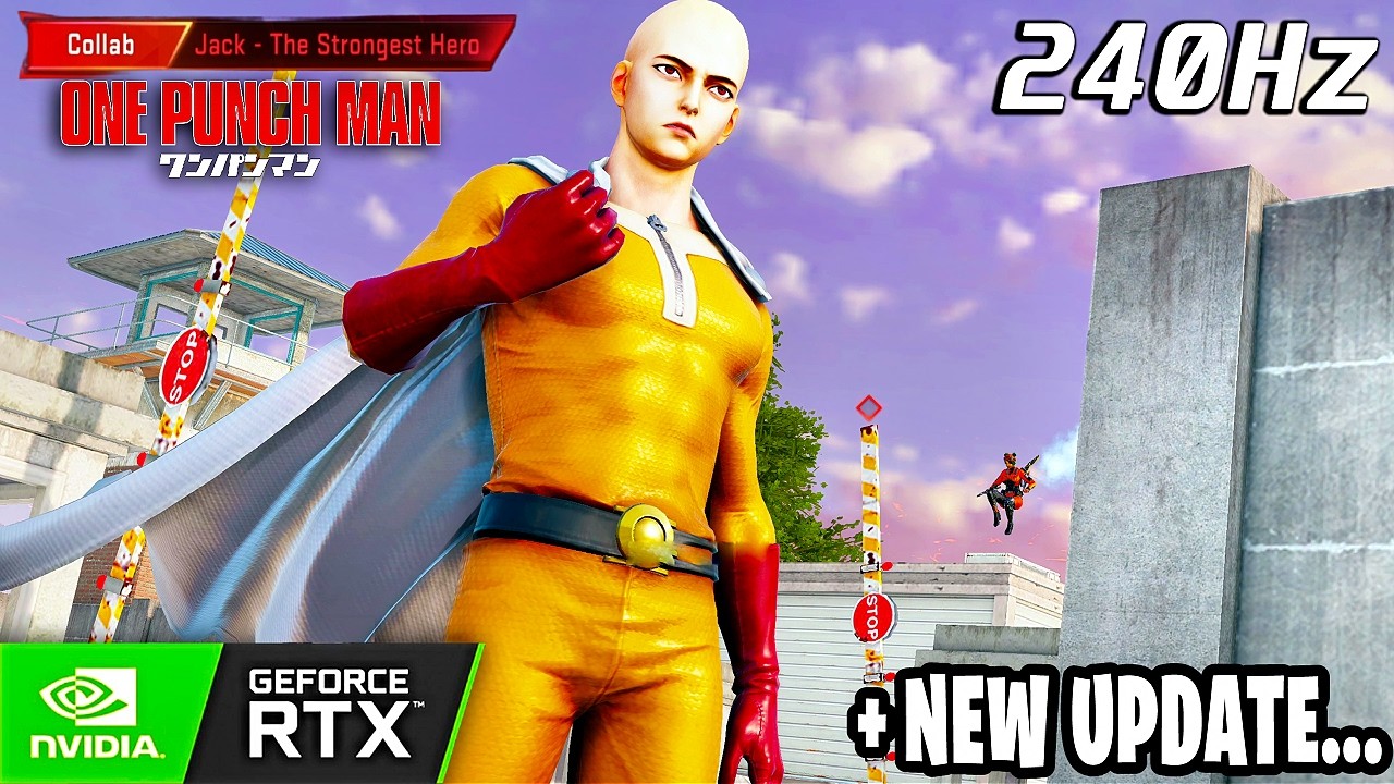 One Punch Man X Blood Strike RTX 5090 &mdash; САЙТАМА ДЖЕК: СИЛЬНЕЙШИЙ ГЕРОЙ &mdash; УЛЬТРАГРАФИКА
