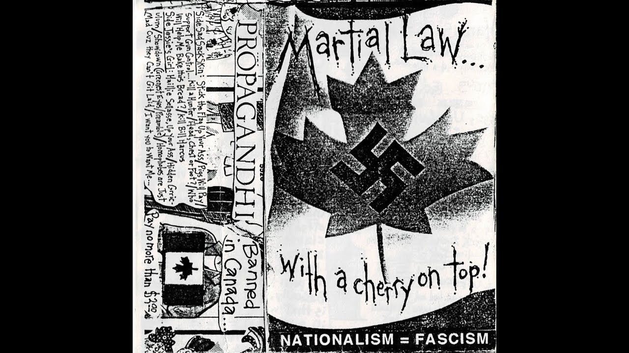 Propagandhi  - Martial Law... with a cherry on top!