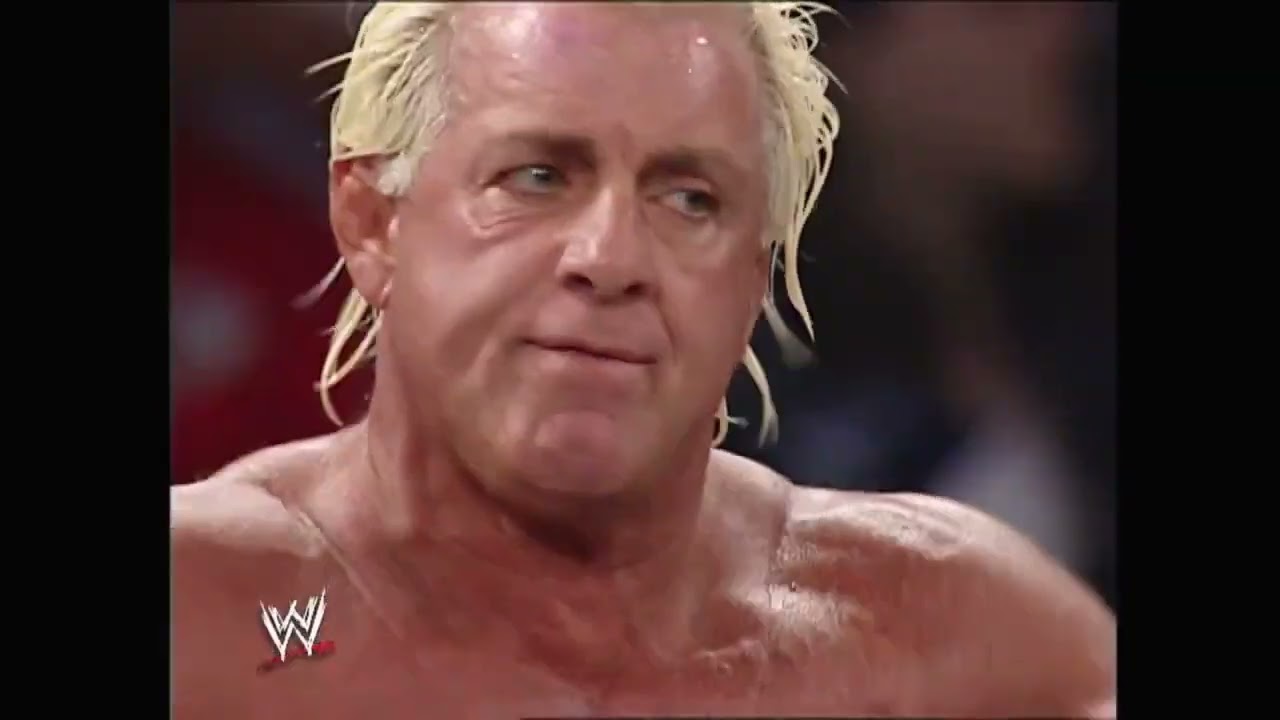 TAG TITLE MATCH Ric Flair & Batista vs The Dudley Boyz 2004 part 1