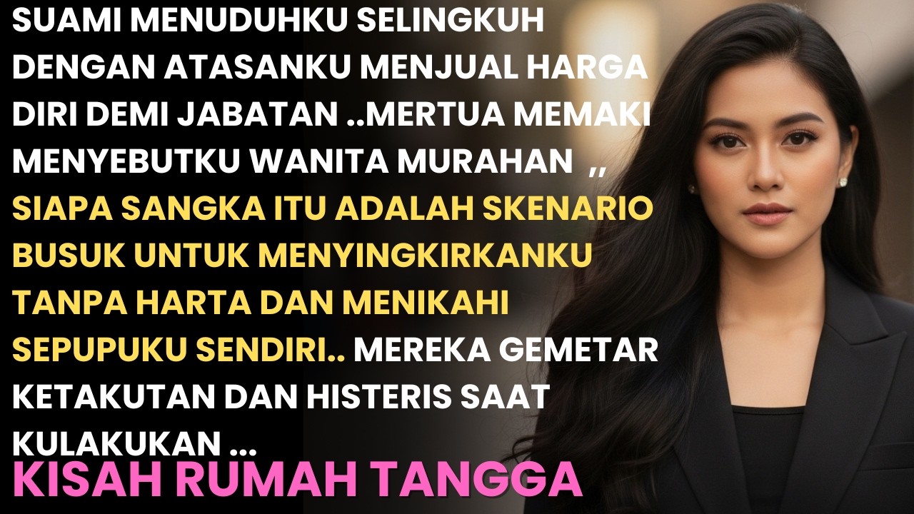 DI TUDUH SELINGKUH DENGAN ATASAN KARENA NAIK JABATAN DEMI BISA MENIKAHI SEPUPUKU.KUBALAS LAKUKAN INI