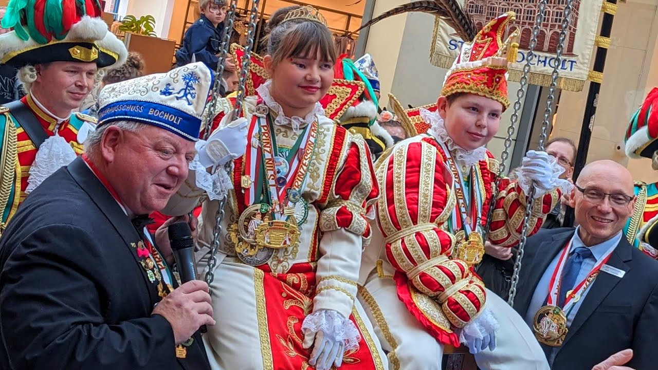 Kinderprinzenwiegen 2024 Shopping Arkaden Bocholt