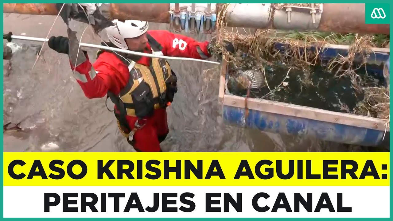 PDI realiza peritajes en canal de regadío por desaparición de Krishna Aguilera