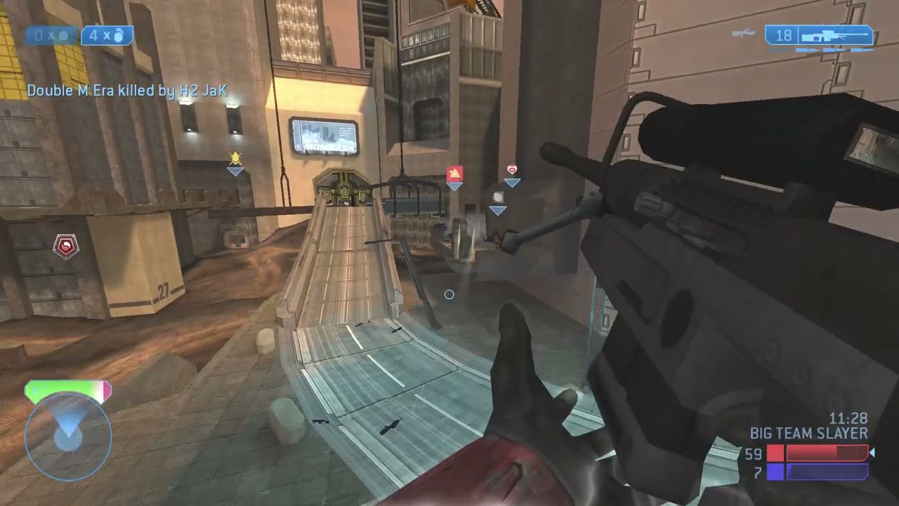 Halo 2 Classic Big Team - Big Team Slayer on Headlong Multiplayer Gameplay