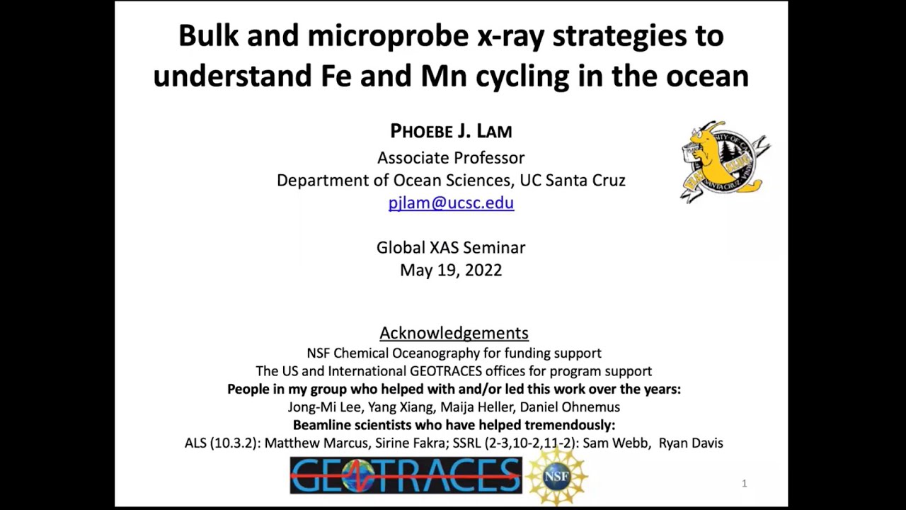 Bulk and Microprobe X-ray Strategies for Fe and Mn Cycling in the Ocean