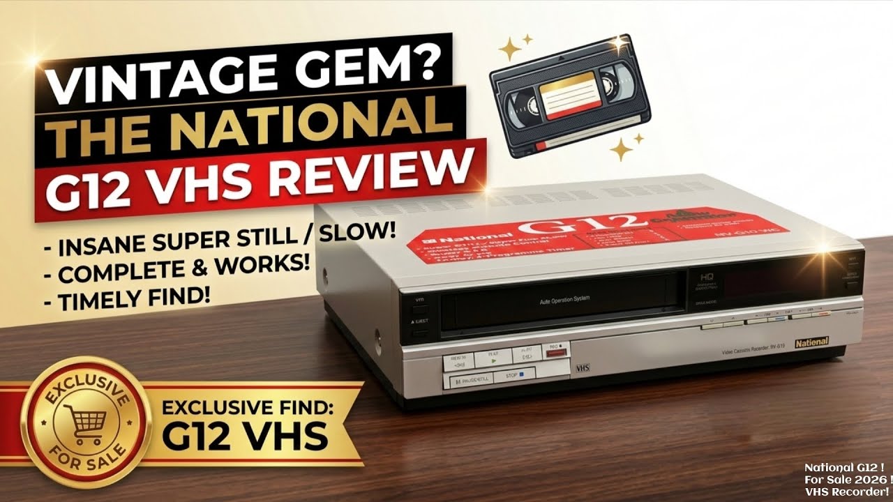 National G12 Vcr For Sale 2026 || IRSHAD VCR 9198909071 || #forsale #vcr 