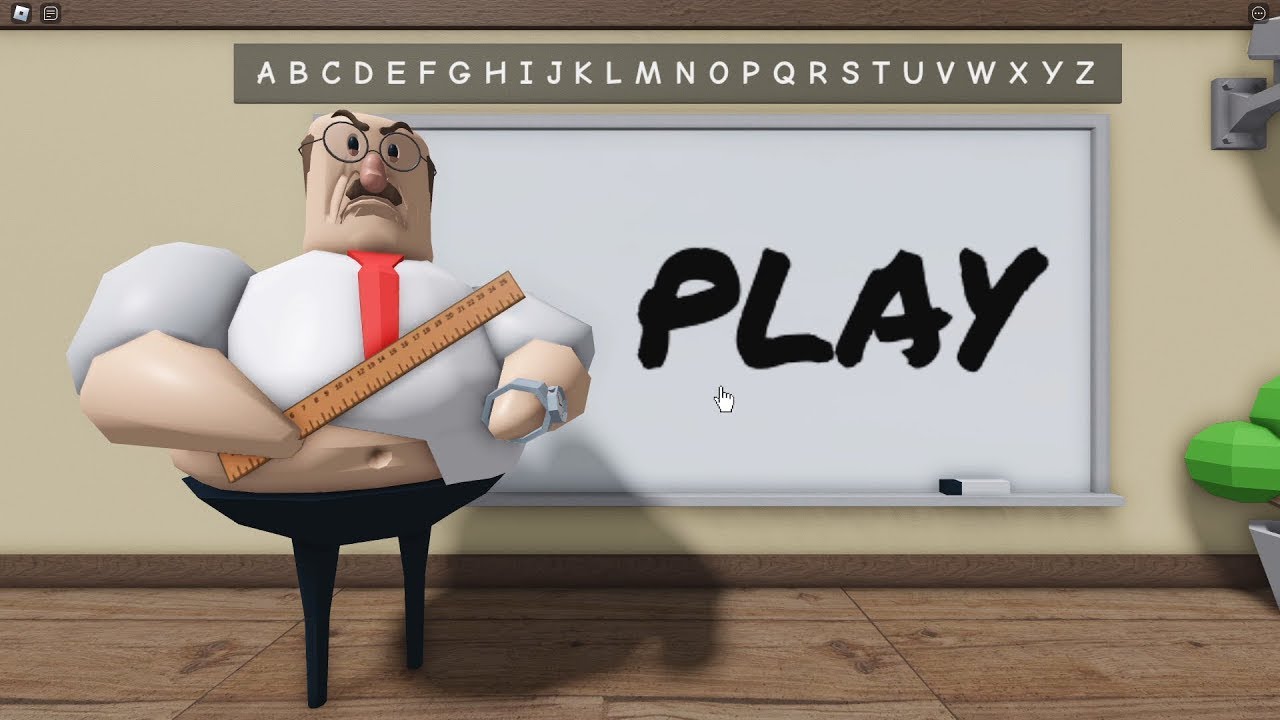 Can I escape in Great School ESCAPE in Roblox Obby 