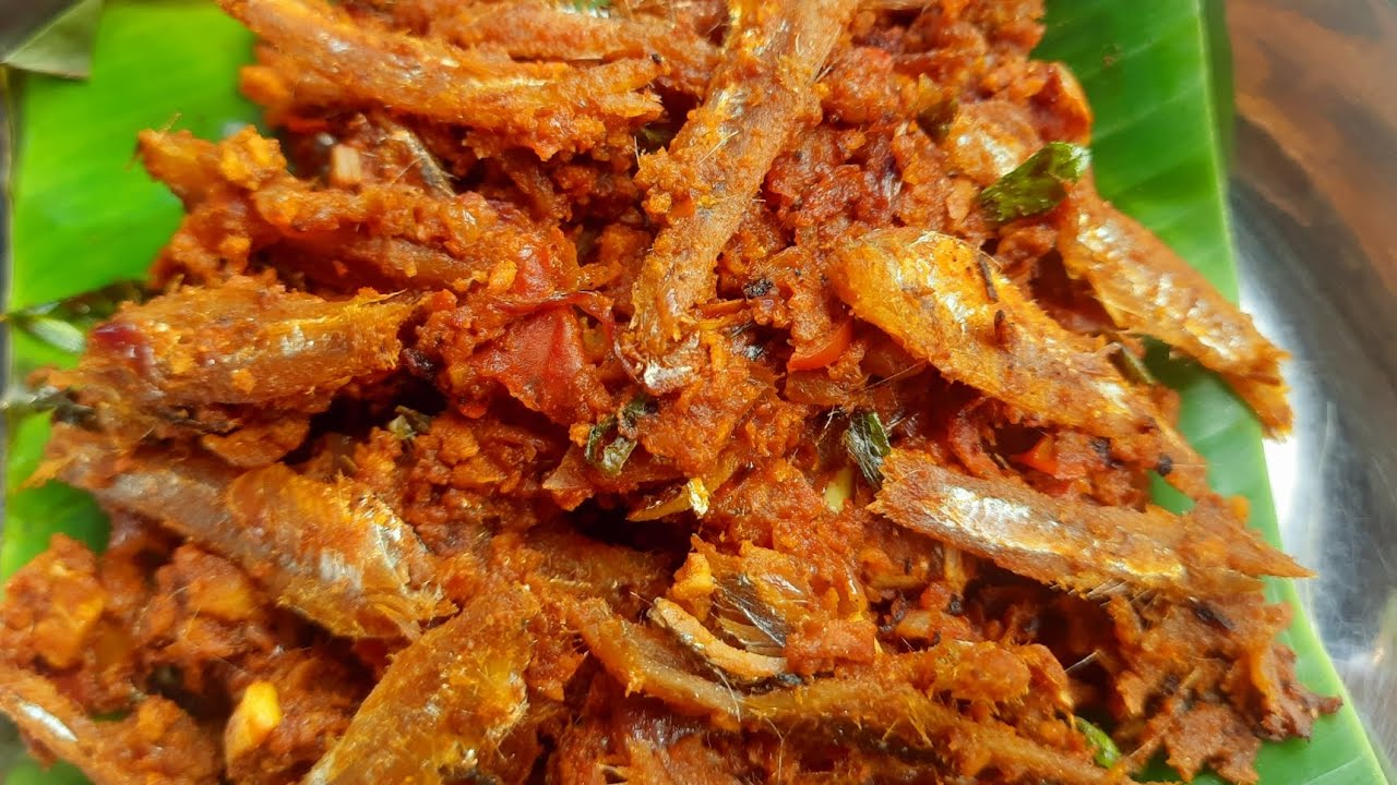 Mangalore style special spicy dry fish chutney (Kollatharu)