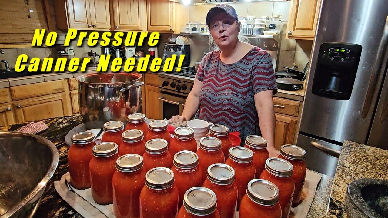 How to Preserve Tomatoes like Grandma /No Canner Needed!