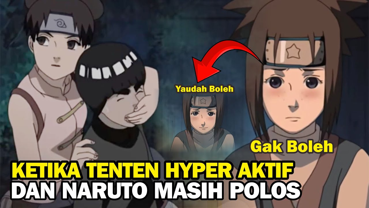 GADIS YANG SUKA NARUTO DAN MISI TAHAN TAWA | MOMEN NARUTO KECIL #14