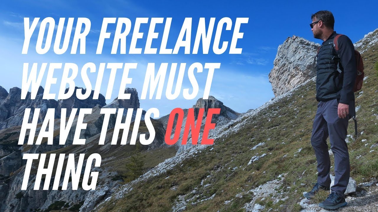 The ONE Thing Your FREELANCE WRITING WEBSITE Needs to Get Clients | Location Rebel